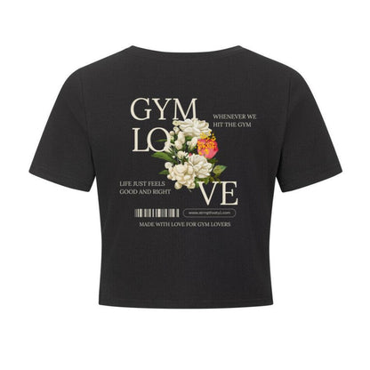 GYM LOVE Cropped Top